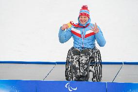 (SP)CHINA-BEIJING-BEIJING 2022 WINTER PARALYMPICS-ALPINE SKIING-MEN'S SLALOM -SITTING(CN)