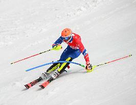 (SP)CHINA-BEIJING-BEIJING 2022 WINTER PARALYMPICS-PARA ALPINE SKIING-MEN'S SLALOM-STANDING (CN)