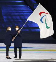 Closing ceremony of Beijing Paralympics