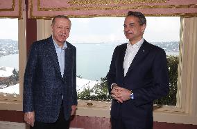 TURKEY-ISTANBUL-PRESIDENT-GREECE-PM-MEETING