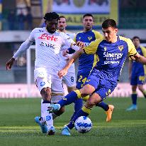 (SP)ITALY-VERONA-FOOTBALL-SERIE A-VERONA VS NAPOLI