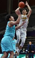 (SP)CHINA-SHENYANG-BASKETBALL-CBA LEAGUE-QINGDAO VS ZHEJIANG (CN)