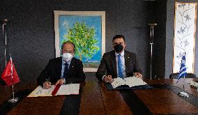 GREECE-ATHENS-CHINA-TOURISM-JOINT ACTION PROGRAM-SIGNING