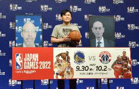Basketball: 2 NBA preseason games to be played in Japan