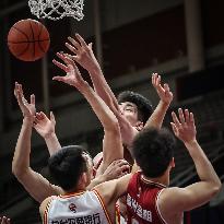 (SP)CHINA-SHENYANG-BASKETBALL-CBA LEAGUE-ZHEJIANG GOLDEN BULLS VS JILIN NORTHEAST TIGERS (CN)