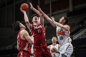 (SP)CHINA-SHENYANG-BASKETBALL-CBA LEAGUE-ZHEJIANG GOLDEN BULLS VS JILIN NORTHEAST TIGERS (CN)