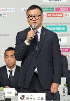Football: New J-League chairman Nonomura
