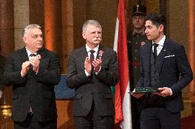 HUNGARY-BUDAPEST-AWARDING CEREMONY