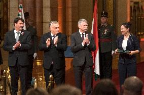 HUNGARY-BUDAPEST-AWARDING CEREMONY