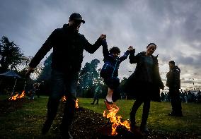 CANADA-VANCOUVER-FIRE FESTIVAL