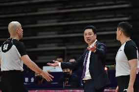 (SP)CHINA-SHENYANG-BASKETBALL-CBA LEAGUE-SHANXI LOONGS VS SHANGHAI SHARKS (CN)