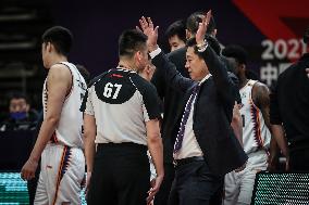 (SP)CHINA-SHENYANG-BASKETBALL-CBA LEAGUE-SHANXI LOONGS VS SHANGHAI SHARKS (CN)