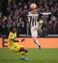 (SP)ITALY-TURIN-FOOTBALL-UEFA CHAMPIONS LEAGUE-JUVENTUS VS VILLARREAL