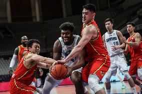 (SP)CHINA-SHENYANG-BASKETBALL-CBA LEAGUE-QINGDAO VS JILIN (CN)