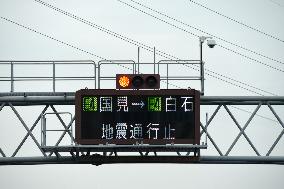 JAPAN-NORTHEASTERN AREA-EARTHQUAKE