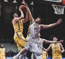 (SP)CHINA-SHENYANG-BASKETBALL-CBA LEAGUE-ZHEJIANG GOLDEN BULLS VS ZHEJIANG LIONS  (CN)