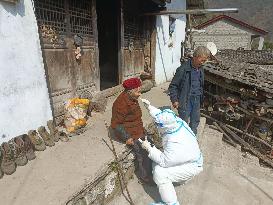 CHINA-SHAANXI-COVID-19-PREVENTION AND CONTROL-RURAL AREAS (CN)