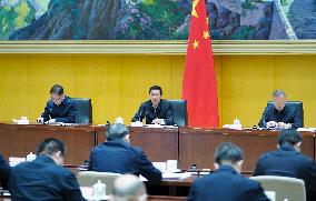 CHINA-BEIJING-WANG YONG-FOREST FIRE-TELECONFERENCE (CN)