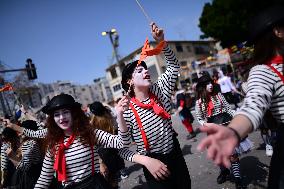 ISRAEL-HERZLIYA-PURIM-PARADE