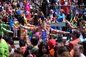 ISRAEL-HERZLIYA-PURIM-PARADE