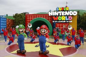 1st anniv. of Mario attraction at Universal Studios Japan