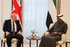 UAE-ABU DHABI-BRITISH PM-VISIT