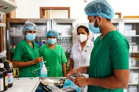 SRI LANKA-POLONNARUWA-CHINA-AIDED HOSPITAL-KIDNEY TRANSPLANT SURGERY