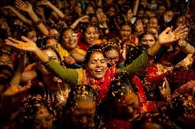 NEPAL-KATHMANDU-GAURA PURNIMA FESTIVAL