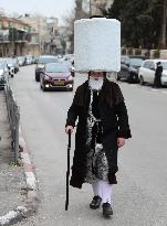 MIDEAST-JERUSALEM-PURIM-CELEBRATION