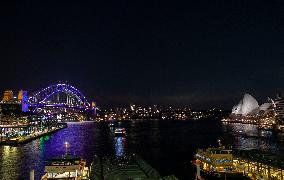 AUSTRALIA-SYDNEY-HARBOUR BRIDGE-90TH ANNIVERSARY