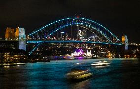 AUSTRALIA-SYDNEY-HARBOUR BRIDGE-90TH ANNIVERSARY