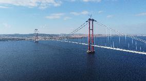TURKEY-ISTANBUL-CANAKKALE BRIDGE-INAUGURATION