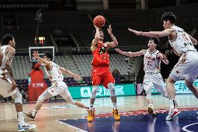 (SP)CHINA-SHENYANG-BASKETBALL-CBA LEAGUE-ZHEJIANG GOLDEN BULLS VS JILIN NORTHEAST TIGERS (CN)