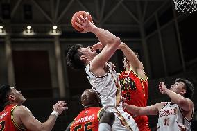 (SP)CHINA-SHENYANG-BASKETBALL-CBA LEAGUE-ZHEJIANG GOLDEN BULLS VS JILIN NORTHEAST TIGERS (CN)