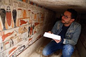 EGYPT-SAQQARA-ARCHAEOLOGY-ANCIENT TOMBS