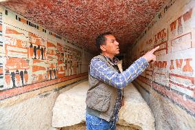 EGYPT-SAQQARA-ARCHAEOLOGY-ANCIENT TOMBS