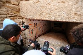 EGYPT-SAQQARA-ARCHAEOLOGY-ANCIENT TOMBS