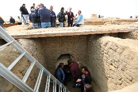 EGYPT-SAQQARA-ARCHAEOLOGY-ANCIENT TOMBS