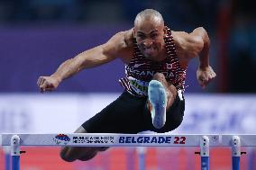 (SP)SERBIA-BELGRADE-WORLD ATHLETICS-INDOOR-CHAMPIONSHIPS-MEN'S HEPTATHLON-60M HURDLES