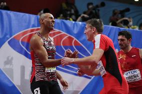 (SP)SERBIA-BELGRADE-WORLD ATHLETICS-INDOOR-CHAMPIONSHIPS-MEN'S HEPTATHLON-60M HURDLES