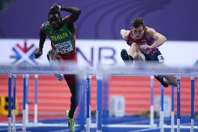 (SP)SERBIA-BELGRADE-WORLD ATHLETICS-INDOOR-CHAMPIONSHIPS-MEN'S HEPTATHLON-60M HURDLES