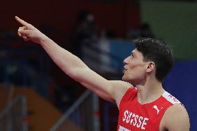 (SP)SERBIA-BELGRADE-WORLD ATHLETICS-INDOOR-CHAMPIONSHIPS-MEN'S HEPTATHLON-60M HURDLES