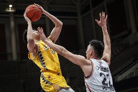 (SP)CHINA-SHENYANG-BASKETBALL-CBA LEAGUE-ZHEJIANG LIONS VS SHANGHAI SHARKS (CN)