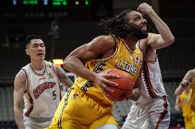 (SP)CHINA-SHENYANG-BASKETBALL-CBA LEAGUE-ZHEJIANG LIONS VS SHANGHAI SHARKS (CN)