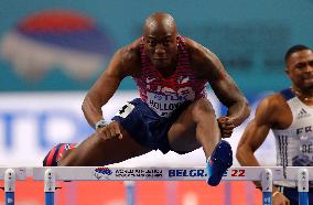 (SP)SERBIA-BELGRADE-WORLD ATHLETICS-INDOOR-CHAMPIONSHIPS-MEN'S 60M HURDLES