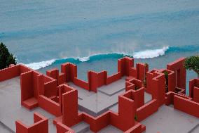 SPAIN-CALPE-LA MURALLA ROJA