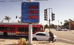 U.S.-LOS ANGELES-GAS PRICE