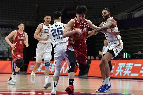 (SP)CHINA-SHENYANG-BASKETBALL-CBA LEAGUE-ZHEJIANG GOLDEN BULLS VS NANJING MONKEY KINGS(CN)