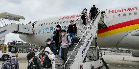 CHINA-SICHUAN-CHINESE CITIZENS FROM UKRAINE-RETURN (CN)