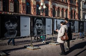 RUSSIA-MOSCOW-DONBASS-PHOTO EXHIBITION